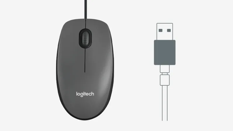 Mouse - Logitech - M100